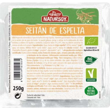 SEITAN DE ESPELTA REFRIGERADO 250G NATURSOY