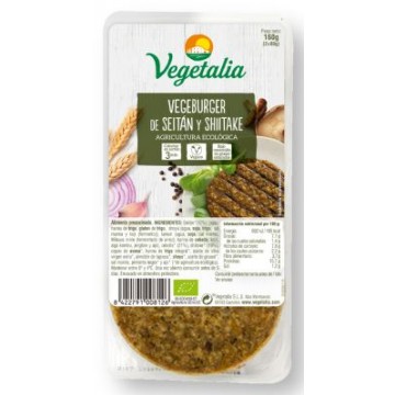 VEGEBURGER DE SEITAN Y SHIITAKE 2U REFRIGERADO 160G VEGETALIA