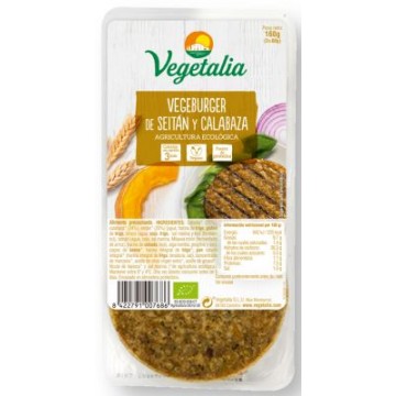 VEGEBURGER DE SEITAN Y CALABAZA 2U REFRIGERADO 160G VEGETALIA