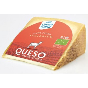 QUESO DE OVEJA CURADO LECHE CRUDA CUNA REFRIGERADO BIO 200G EL CANTERO DE LETUR