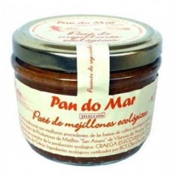 PATE DE MEJILLON 125GR PAN DO MAR