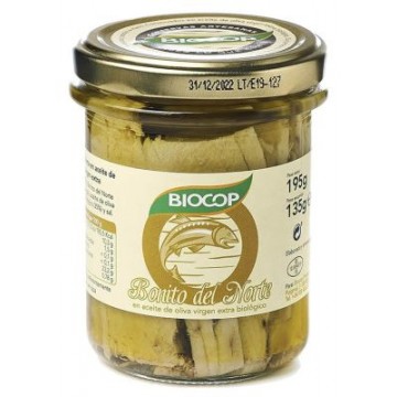 FILETES BONITO DEL NORTE 175G BIOCOP
