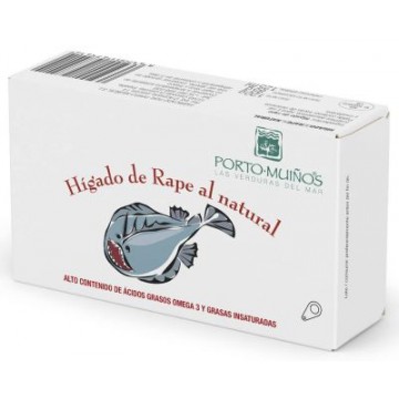 HIGADO DE RAPE AL NATURAL LATA 110G PORTOMUINOS