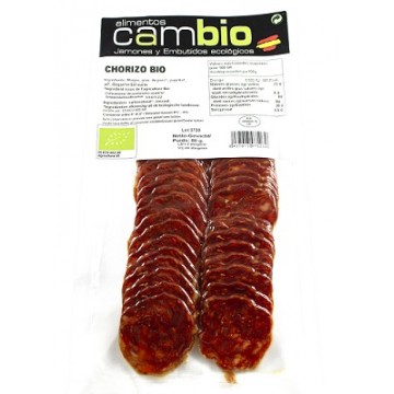 CHORIZO LONCHEADO REFRIGERADO BIO 80G ALIMENTOS CAMBIO