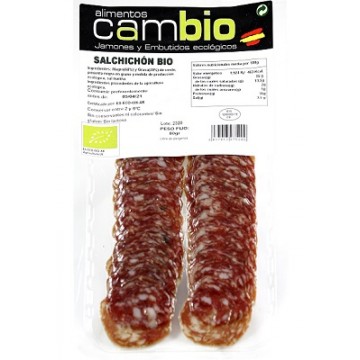 SALCHICHON LONCHEADO REFRIGERADO BIO 80G ALIMENTOS CAMBIO