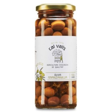 ACEITUNAS MANZANILLA BIO 350G CAL VALLS