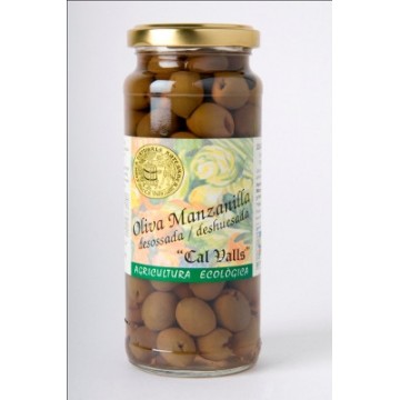 ACEITUNAS VERDES DESHUESADAS BIO 325G CAL VALLS