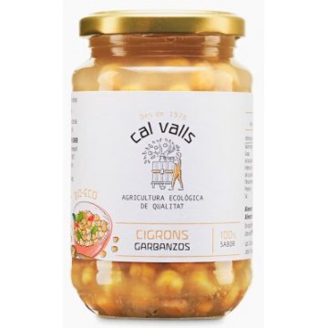 GARBANZOS COCIDOS BIO 350G CAL VALLS