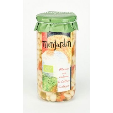 ALUBIAS CON VERDURAS VIDRIO 720ML MONJARDIN