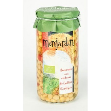 GARBANZOS CON VERDURAS VIDRIO 720ML MONJARDIN