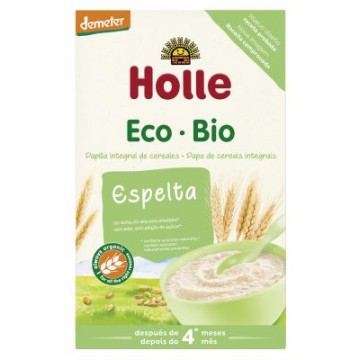 PAPILLA DE ESPELTA Y 4 MESES BIO 250G HOLLE