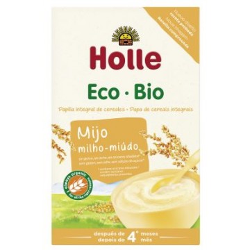PAPILLA DE MIJO SIN GLUTEN Y 4 MESES BIO 250G HOLLE