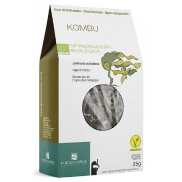 ALGA KOMBU BIO EN COPOS DESHIDRATADA 25G PORTOMUINOS