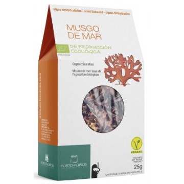 ALGA MUSGO DE MAR BIO EN COPOS DESHIDRATADA 25G PORTOMUINOS