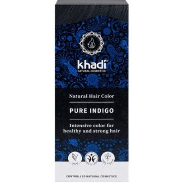 TINTE HERBAL INDIGO 100 PURO 100G KHADI