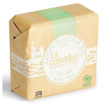 JABON ALOE VERA PASTILLA 100G LA CORVETTE
