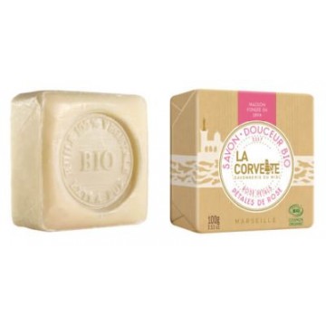 JABON PETALOS DE ROSA PASTILLA 100G LA CORVETTE