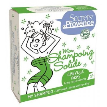 CHAMPU SOLIDO CABELLO GRASO 85G SECRETS DE PROVENCE