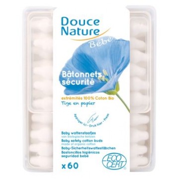BASTONES SEGURIDAD BEBE 60U DOUCE NATURE