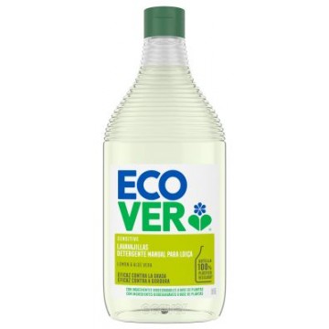 LAVAVAJILLAS DESENGRASANTE LIMON Y ALOE VERA 450ML ECOVER