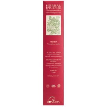 INCIENSO ECO MIRRA 12 VARILLAS BIOAROMA